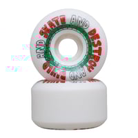 Image 1 of Muckefuck  x Confusion "Destroy" 58mm 101a skate wheels