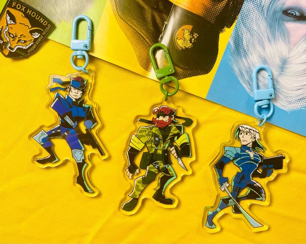 MGS Acrylic Charms