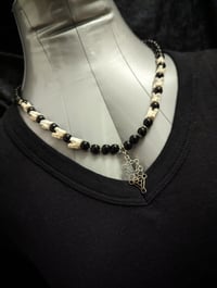 Image 1 of Tree : Qliphothic necklace with Snake bones, Kabbalah, Tree of Death
