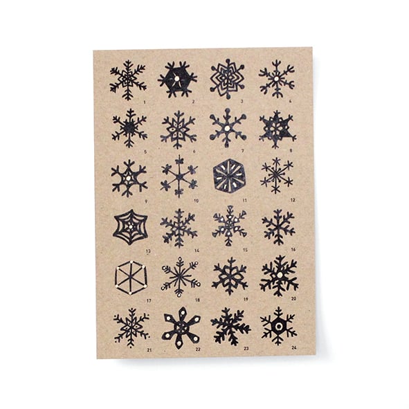 Miniadventskalender Flocken