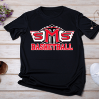 Image 2 of SMS Basketball Tee