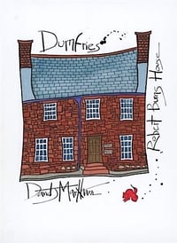 Image 1 of Dave Markham "Robert Burns' House"