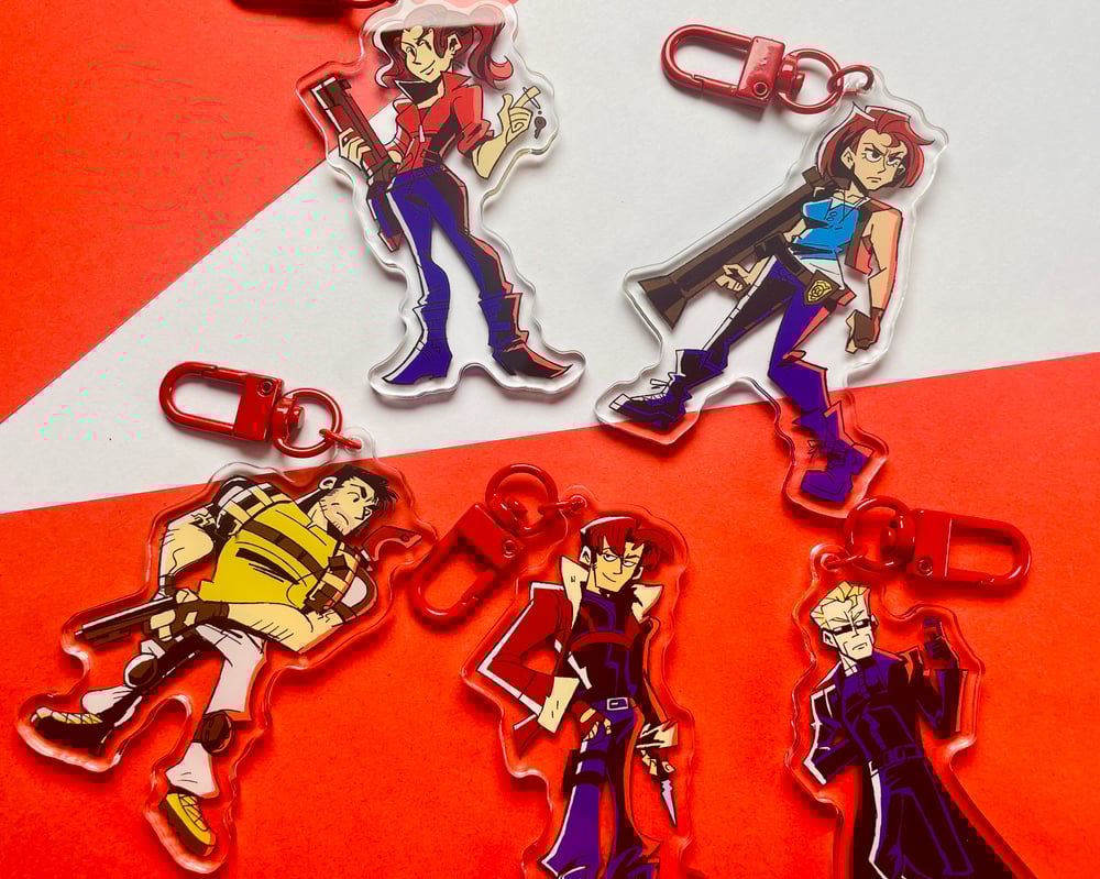 RE Acrylic Charms