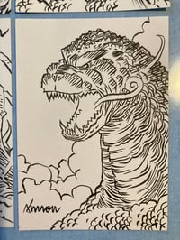 Image 5 of A6 GODZILLA DRAWINGS