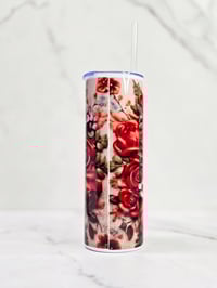 Image 2 of Sugar Skull 2 Stainless Steel Tumbler