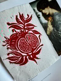 Image 3 of Linogravure Grenade - Format A5
