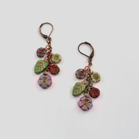 Image 3 of Flower Bouquet Earrings