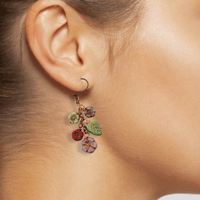 Image 1 of Flower Bouquet Earrings