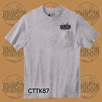 CTK87 Carhartt ® (h. gray) Workwear Pocket Short Sleeve T-Shirt