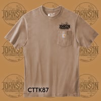 CTK87 Carhartt ® (desert) Workwear Pocket Short Sleeve T-Shirt