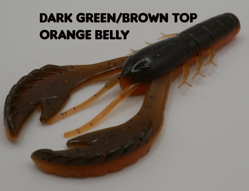 Image of 4" Captain Craw 2 color laminate (6pk)