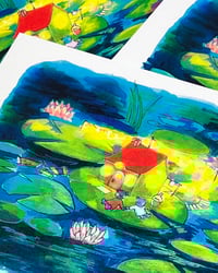 Image 3 of A5 - Frogs in love