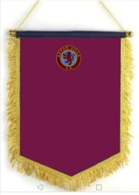 Back in stock! Pennants designed to display your badges 