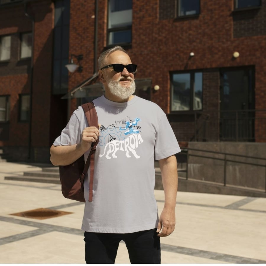 Image of Lion of Detroit Tee