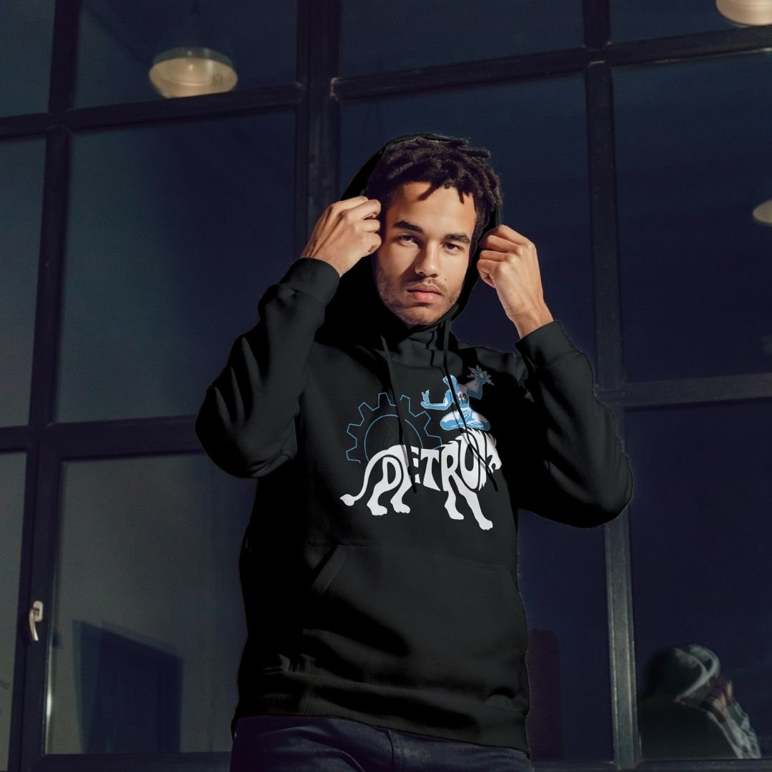 Image of Lion of Detroit Hoodie