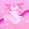 Groovy Axolotl - Original Artwork