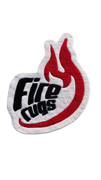 Image 1 of FIRE RUGS' Logo Rug