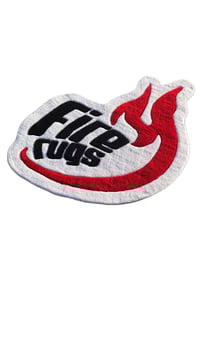 Image 2 of FIRE RUGS' Logo Rug