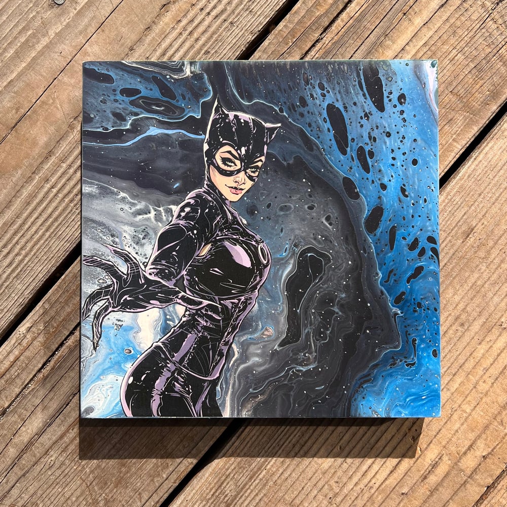 Catwoman's Claws wood panel