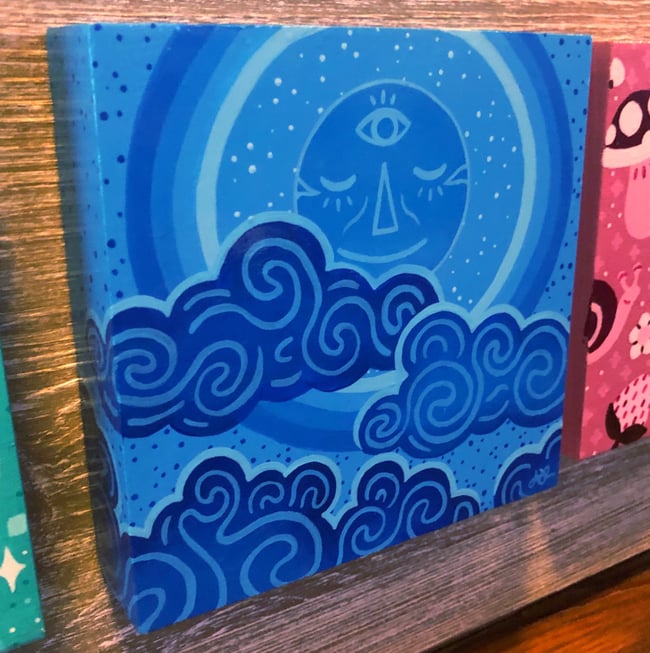 Moonlit Meditation  - Original Artwork