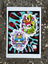 Image 1 of Bubblemech Babies Archival Print