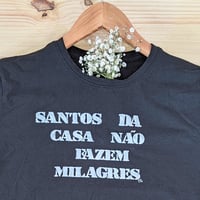 Image 4 of T-shirts com provérbios (Preta)