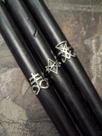 Image 4 of SIGIL RINGS : Hexagram, Leviathan, Lucifer, Lilith, Astaroth, Asmodeus