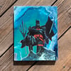 Batman of the Sea wood panel