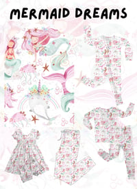 Mermaid Dreams  Zippy/Two Piece Set