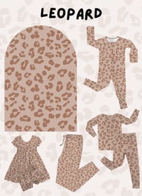 Leopard  Zippy/Two Piece Set