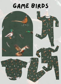 Game Birds  Zippy/Two Piece Set