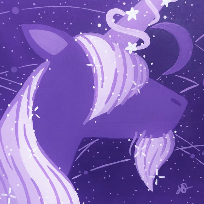 Unicorn Wizard - Original Artwork