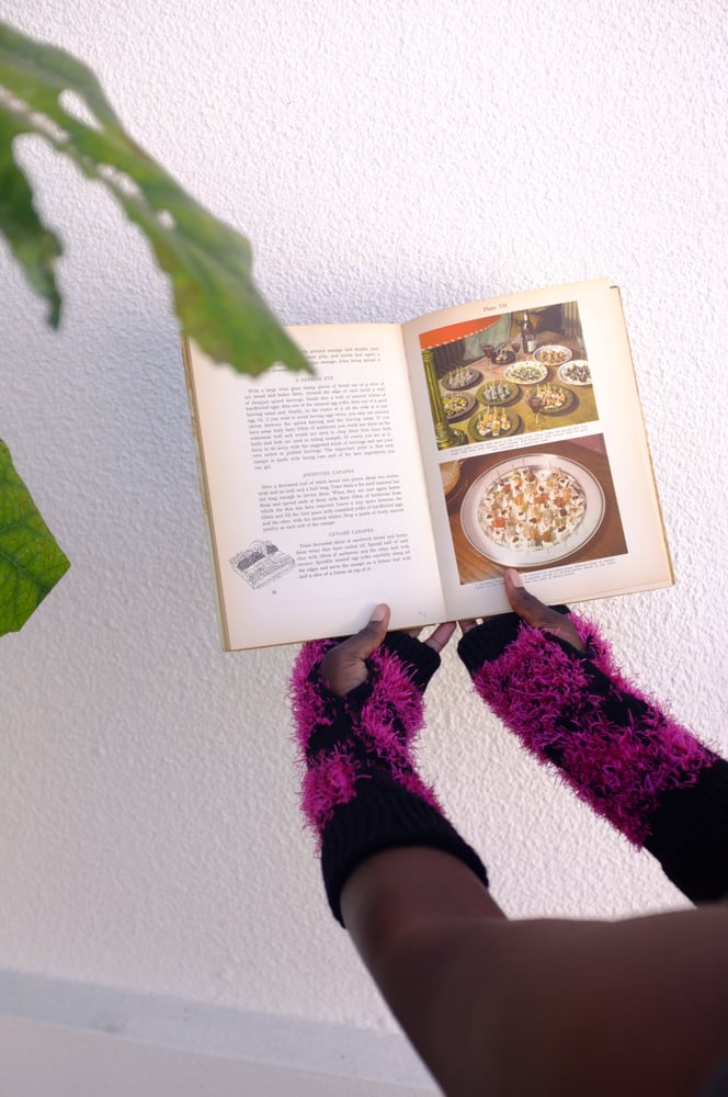 Image of Fozzy fingerless gloves
