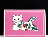 Image 1 of Mexican Cat Card 