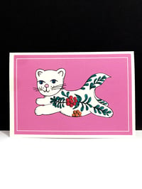 Image 2 of Mexican Cat Card 