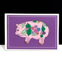 Image 1 of Mexican Pig Card 