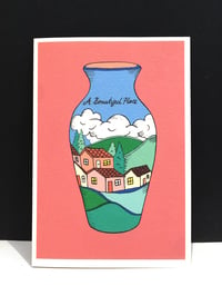 Image 2 of Vase 'A Beautiful Place' Card