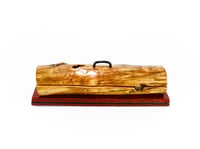 Image 6 of Handmade wooden Keepsake Pen Box with exotic wood Padauk, Wooden Treasure Box, Jewelry Box