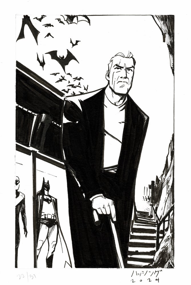 Image of Batober Original Art 10.22.2024 - Home