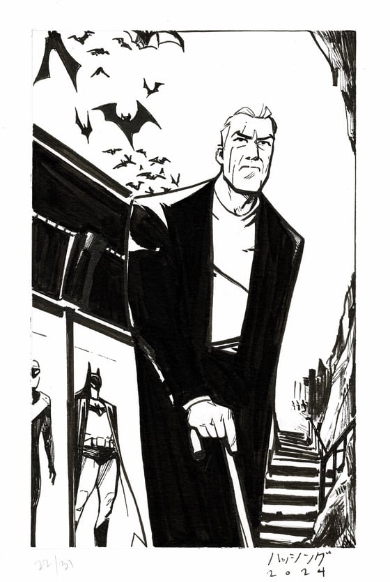 Image of Batober Original Art 10.22.2024 - Home