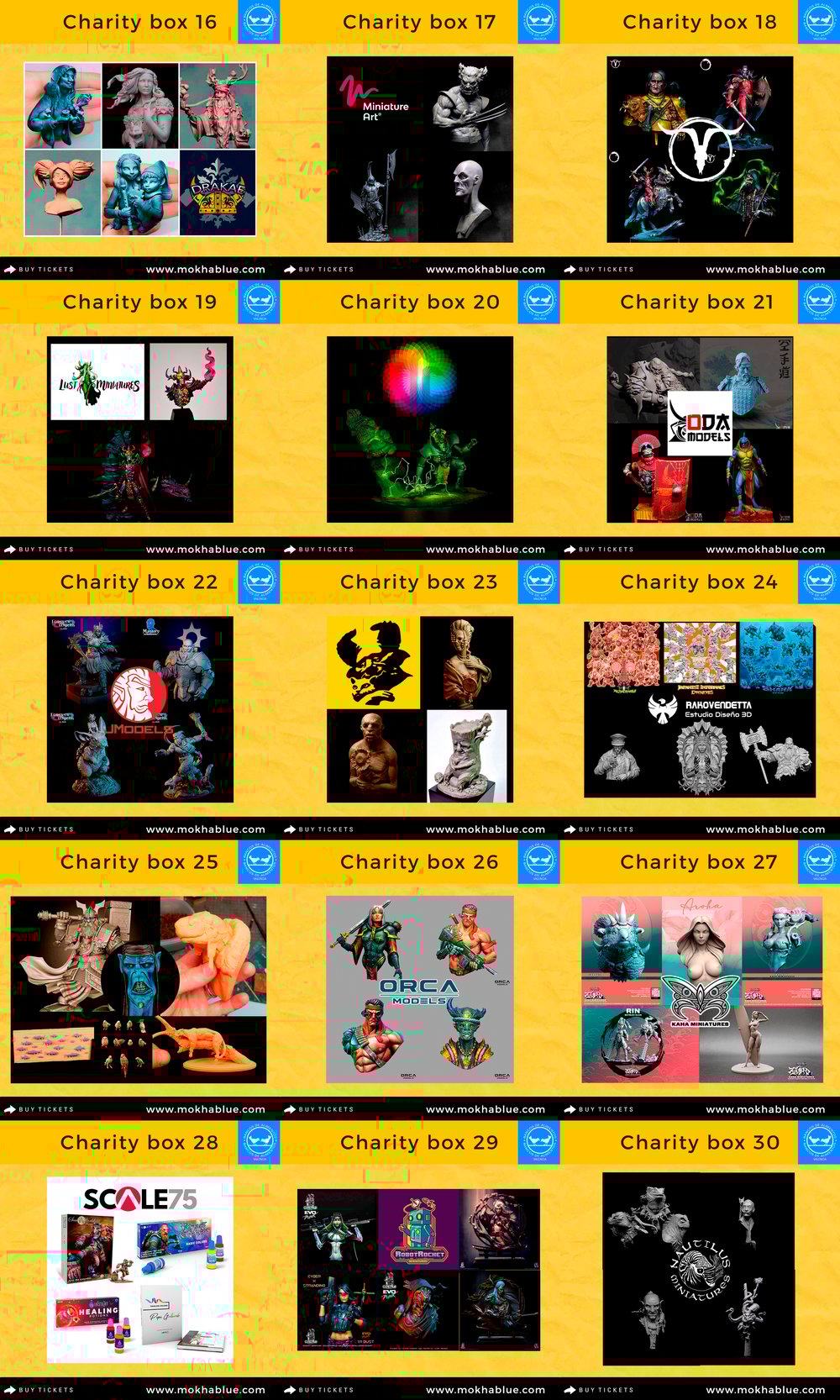 Charity raffle ticket