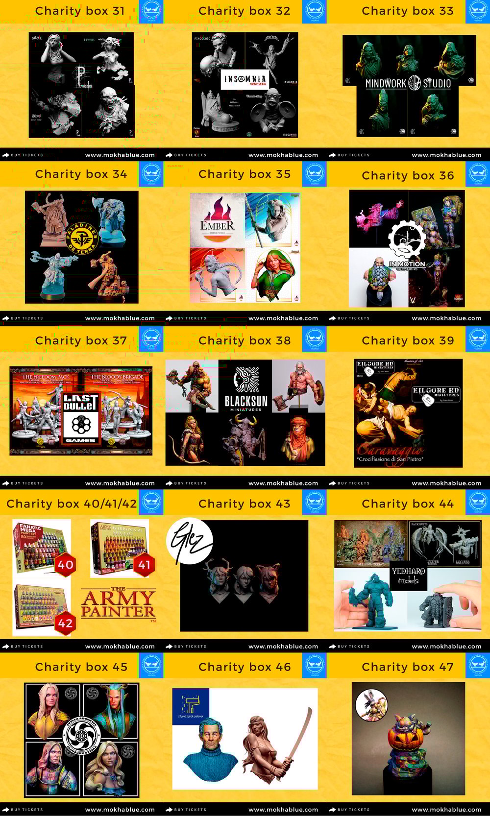 Charity raffle ticket