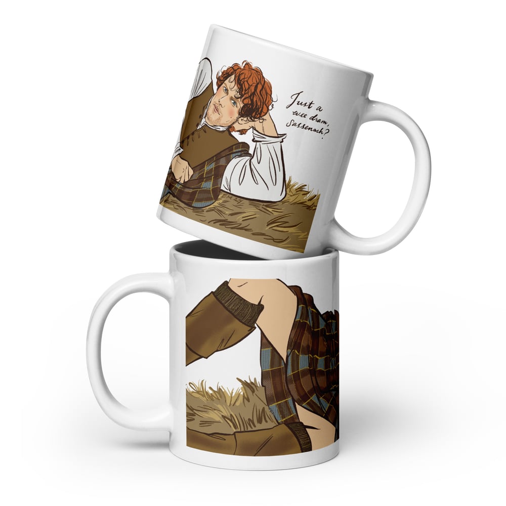 Image of "Wee dram, Sassenach?" Jamie Mug