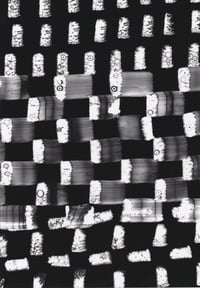 Abstract Black and White Darkroom Print