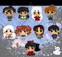 Preorder| Inuyasha dumpling acrylic charms