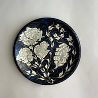 Image 1 of Midnight Floral Dinner Plate 1