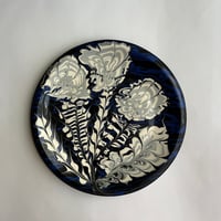 Image 1 of Midnight Floral Dinner Plate 4