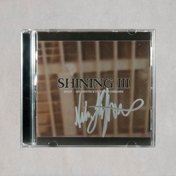 Image of Shining "III / Angst" CD (Signed Edition)