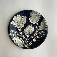 Image 1 of Midnight Floral Dinner Plate 6