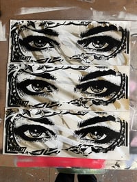 Image 4 of HEIST EYES (stencil art)